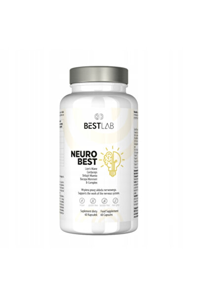 NO BRAND Supliment Bestlab Best Lab Neurobest Suport Cerebral Nootropic pentr...