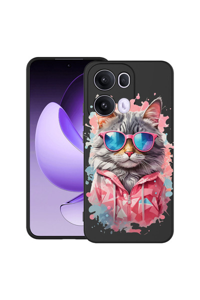 bestcase ®   Θήκη TPU Υπέρλεπτη Husa για OPPO A6 / A6x / A6s, Γάτα Shopping Q...