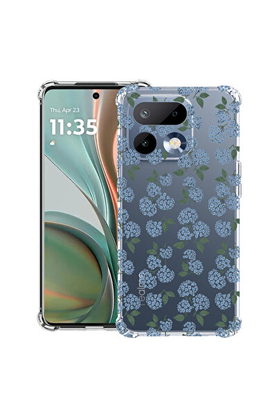 bestcase ®   Husă Antișoc pentru Realme 16 Pro 5G, Floral - Model cu Hortensi...