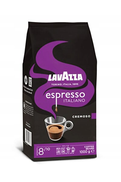NO BRAND Lavazza Caffe Espresso Italiano Cremoso cafea din amestec de boabe 1...
