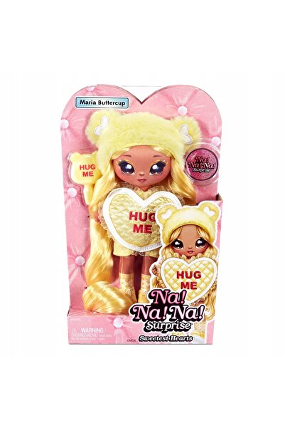NO BRAND Na! Na! Na! Surpriză Sweetest Hearts Păpușa Maria Buttercup 20cm de ...