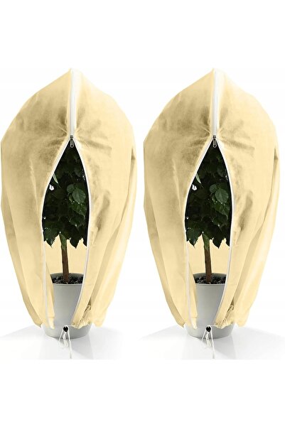 NO BRAND Husă de protecție pentru plante împotriva iernii 80x100 cm, 2 bucăți...