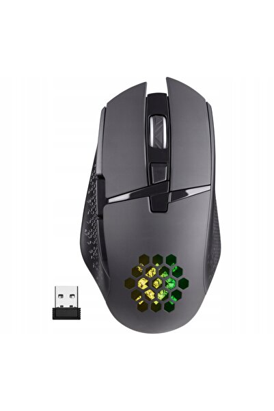 NO BRAND Mouse wireless de gaming 3200 DPI, iluminare RGB, mouse pentru gameri