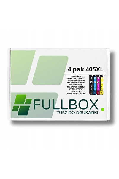 NO BRAND Set de 4 cartușe compatibile pentru EPSON 405XL T05H WorkForce WF784...