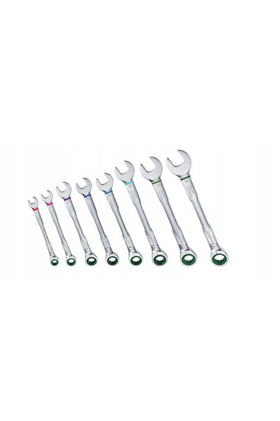 Bosch Set de 8 chei combinate cu clichet, 8-19mm
