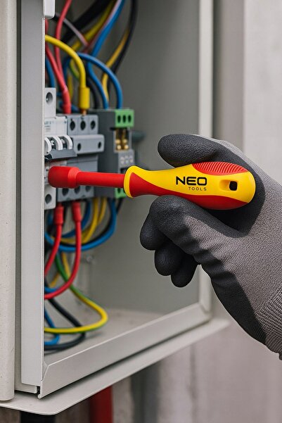 NO BRAND Șurubelnițe Set de chei tubulare izolate Unealtă de electrician 5 bu...