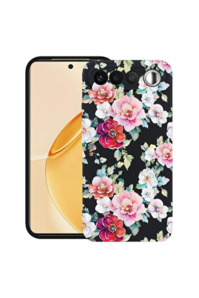 bestcase ®   Husă TPU Ultra Subțire pentru Realme 16, Model Floral - Camelia,...