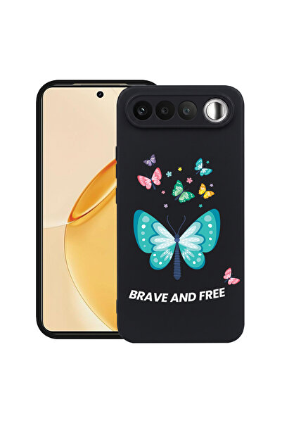 bestcase ®   Θήκη TPU Υπέρλεπτη Husa για Realme 16, Πεταλούδες, 3156801 B 1847