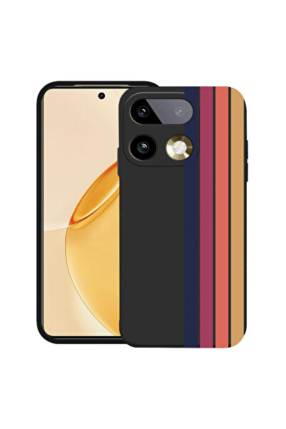 bestcase ®   Husă TPU Ultra Subțire pentru Realme 16 Pro Plus, Linii Retro, 3...