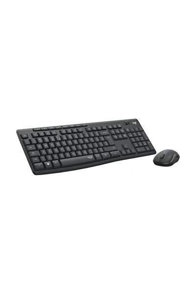 logitech Set Combo Wireless Silențios MK295 Grafit