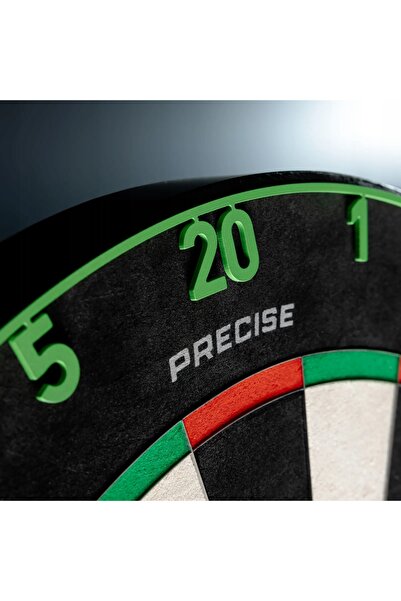 NO BRAND Inel de punctare pentru tablă de darts din sisal Precise180 Verde Sm...
