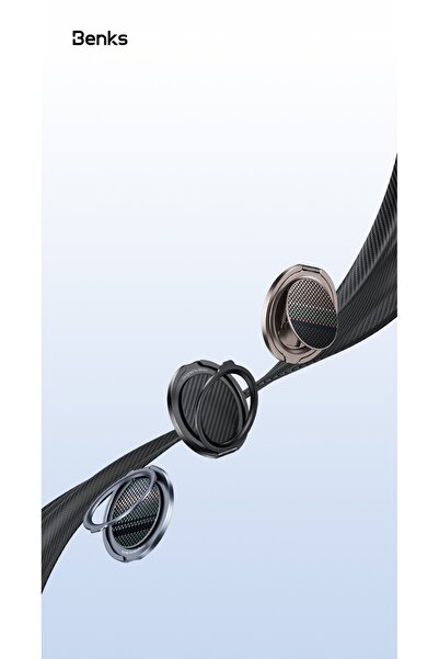 NO BRAND Suport magnetic pentru telefon Benks, inel Magsafe 360, fibră aramid...
