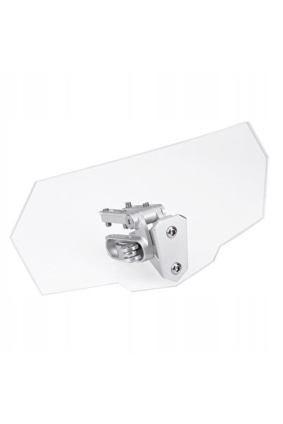 NO BRAND Deflector Motocicletă Universal Fumuriu 270X122