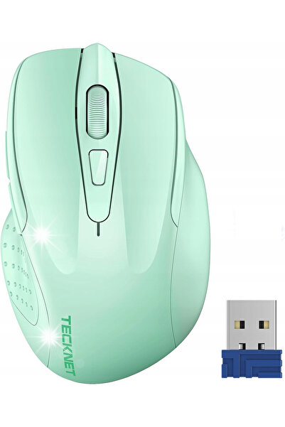 NO BRAND Mouse wireless 4800 Dpi USB Tecknet M003 2.4G și Bluetooth 5.0/3.0 V...