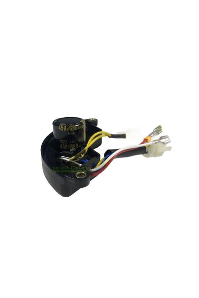 NO BRAND Regulator de tensiune generator AVR 7 kW 400 V trifazat Condensator ...