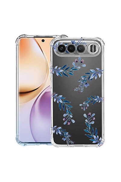 bestcase ®   Противоударен калъф Husa за Realme 16, Сини цветя, 3156793 AS 116