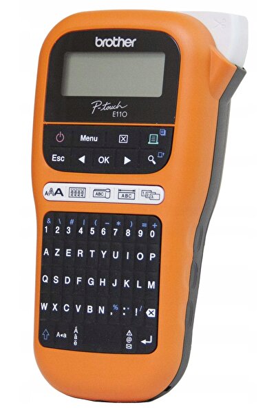 Brother Imprimantă de etichete P-touch PT-E110VP + Benzi TZe-221 TZe-231