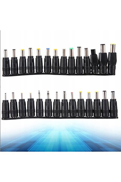 NO BRAND 28 bucăți ADAPTOR UNIVERSAL DE ALIMENTARE PENTRU LAPTOP 5.5MM X 2.1MM