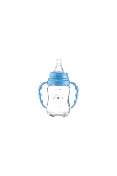 Fa Baby Zone Baby Feeding Bottle with Glass Nipple 120ml