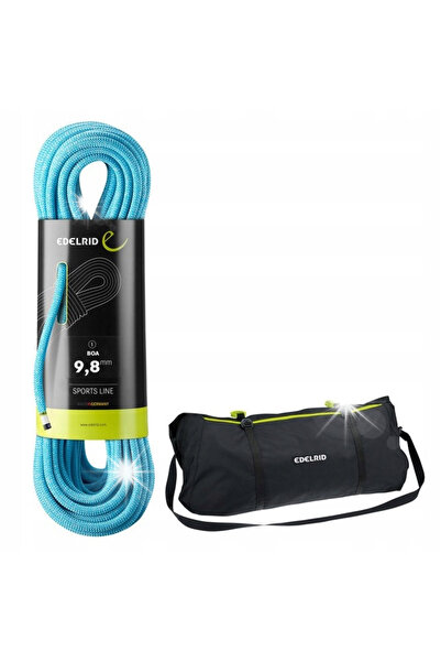NO BRAND Edelrid Coardă Dinamică Boa 9,8mm 50m + Husă de Protecție