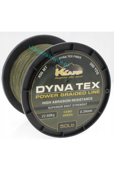 NO BRAND K-KARP DYNA-TEX POWER BRAID 0,37 - 450m Fir împletit rezistent PROMOȚIE
