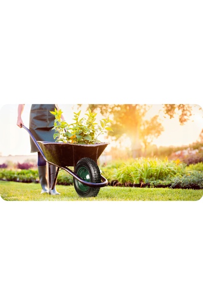 NO BRAND Roată pneumatică 4.80/4.00-8 pentru cărucioare, de uz intens, cu cam...