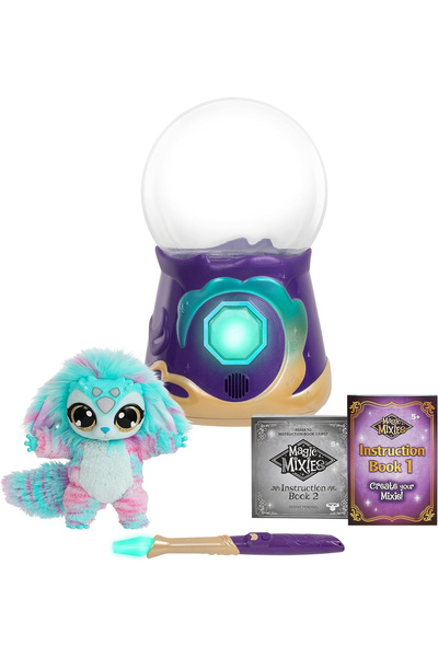 Moose Toys Magic Mixies Minge de cristal magică cu pulverizare, jucărie de pl...
