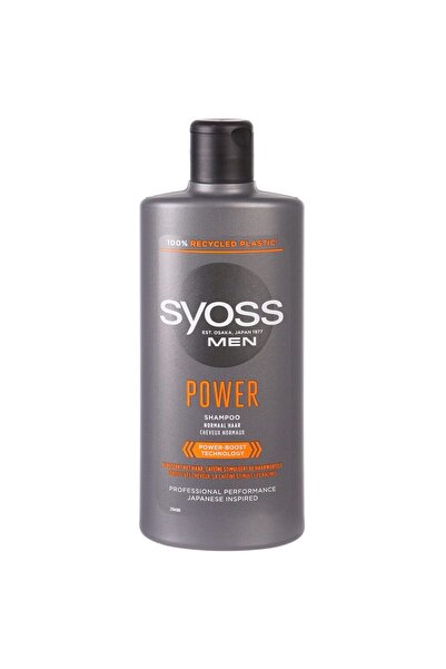 Syoss Σαμπουάν, Syoss, 440 ml Τεχνολογία Ενίσχυσης Δύναμης για Άνδρες