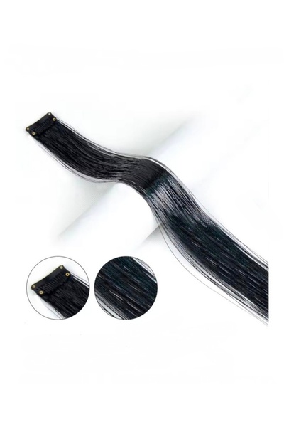 MutluBiDünya 1 Adet Çıt Çıtlı Hair Tinsel Gelin Teli Saç Simi Aksesuarı