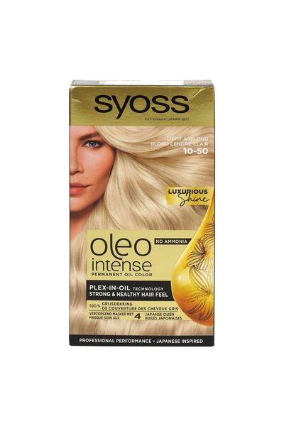 Syoss Vopsea pentru Par, Syoss, Oleo 10/50 Ashy Blonde