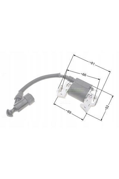 NO BRAND Bobină de aprindere nac w510v w510h w510vy w510vhy t675