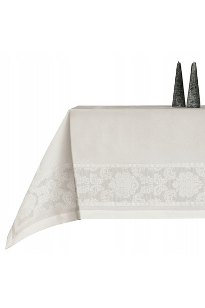 NO BRAND Față de masă Plamoodporny Teflonată Elegantă 140X300 Atena Crem
