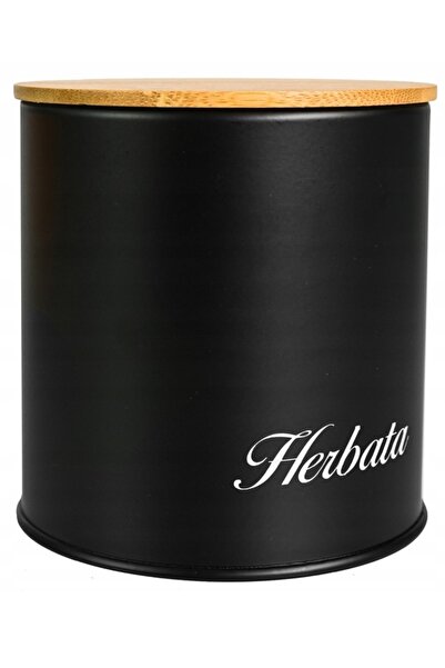 NO BRAND Chlebak cu set de recipiente negru