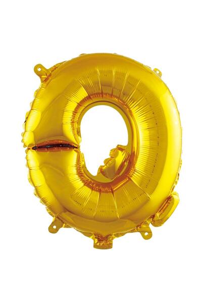 Parti Dükkanı 40 Inch 100 cm Gold Q Letter Foil Balloon Helium Compatible Bir...