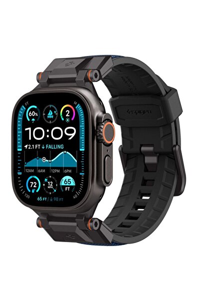 Spigen Durapro Armor Lanyard Pentru Apple Watch 6 7 8 9 10 Se Ultra 44 45 46 mm