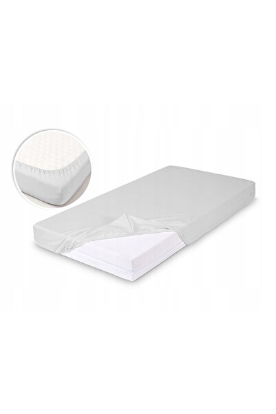 NO BRAND Cearșaf de bambus 120x60 gri babymatex