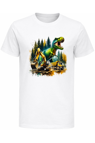 Efendioğlu Design Majica za dečake sa printom dinosaura i Dippersa