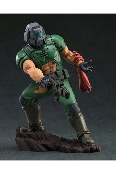 NO BRAND Statuie Doom Pop Up Parade din PVC, Doom Marine, 17 cm