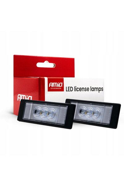 AMIO Lampă LED pentru plăcuța de înmatriculare CLP22 - BMW, Fiat, Mini