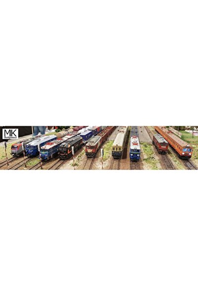 NO BRAND Piko 55441 H0 K30 Tren de travaliu cu balast