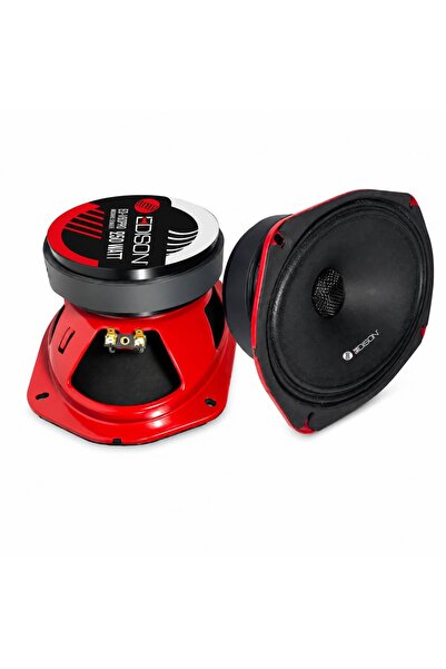 Edison ED-V69PRO 6x9 Oval Karbon Göbek Midrange Hoparlör 250W RMS 100dB 1.5" ...