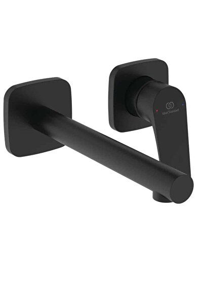 İdeal Standard Ceralife C built-in washbasin faucet, 2 holes, silk black, wit...