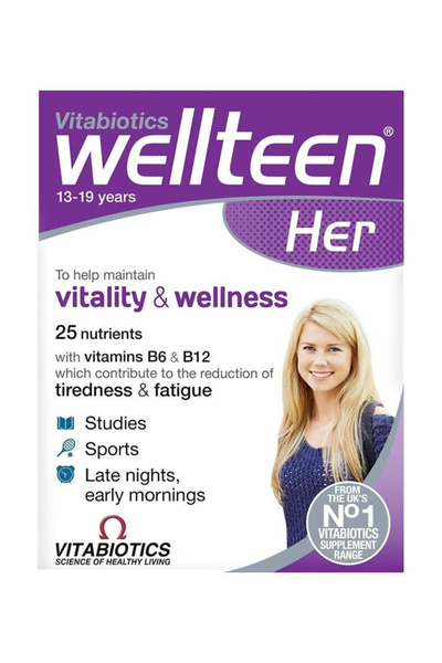 Vitabiotics Wellteen Her Supplement, 30 Tablets