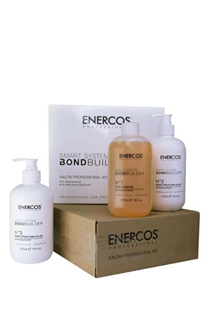 ENERCOS PROFESSIONAL Smart System Bond Builder No.1 & No.2,Shampoo ,Conditioner, Leave-In Conditioner & Perfector Oil Set
