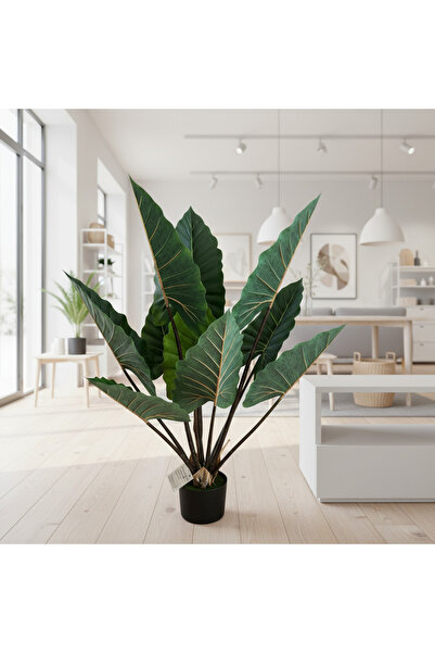 Alessandro DESIGN Decoratiune Strelitzia, Plastic, 120 cm, Verde