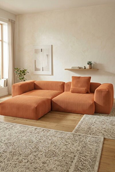 MiniWood Relax Köşe Koltuk Takımı Sünger Koltuk Kanepe Divan
