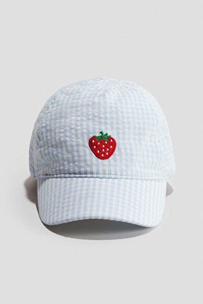 H&M Bow-detail muslin cap