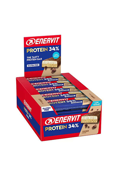 ENERVİT Low Sugar Protein Bar 55 Gr 25 Adet - Cookise Cream