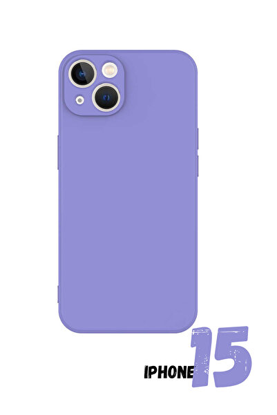 PSGT iPhone 15 Silikon Kılıf Kamera Korumalı Kapak