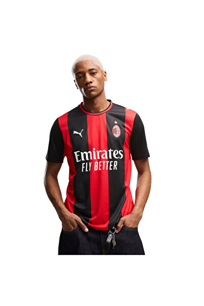 Puma AC Milan 26/27 İç Saha Erkek Siyah Futbol Forma 78412101